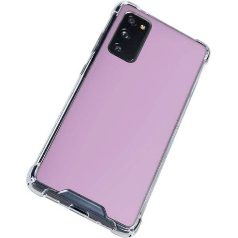 Lilac Solid Galaxy S20 FE Clear Case